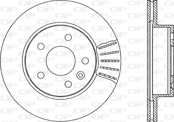 OPEN PARTS Jarrulevy BDA1704.20